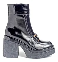 Comprar Bota Roma Saverio Di Ricci 23ib5600 Cuero Charol Negro