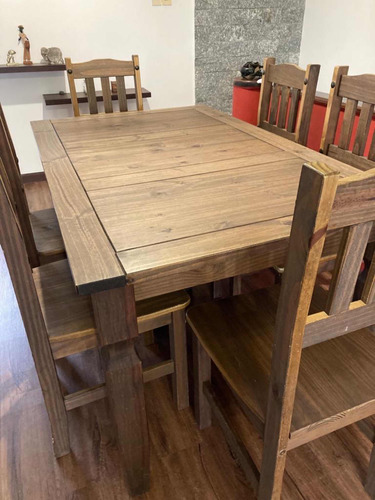 Juego De Mesa De Madera, 100% Madera