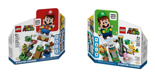 Lego Bundle Super Mario Pack Inicial & Luigi Pack Inicial