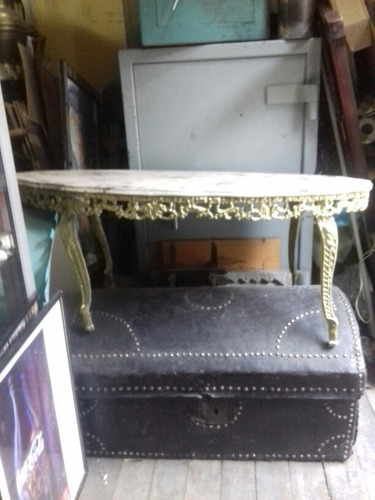 Imagen 5 de 6 de Juego De Sala De Puro Bronce, Mesa, Consola, Espejo