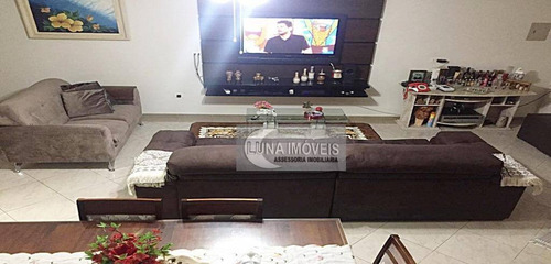Imagem 12 de 30 de Sobrado Com 3 Dormitórios À Venda, 243 M² Por R$ 583.000,00 - Jardim Stella - Santo André/sp - So0724