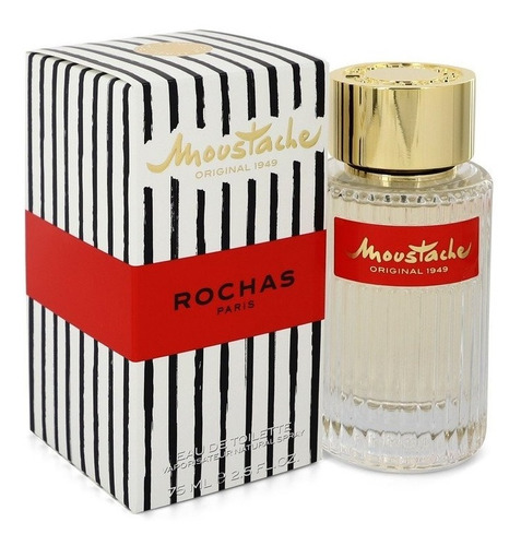 Perfume Rochas Moustache Masculino 75ml Edt - Original