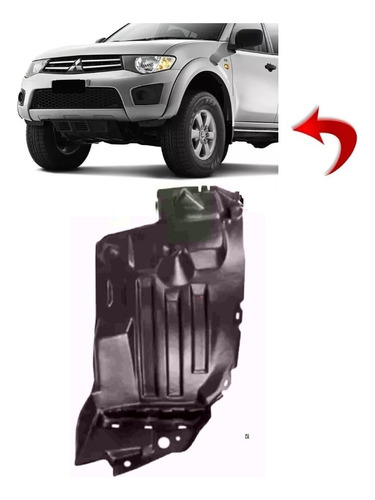 Guardafango Delantero Punta Mitsubishi L200 2007 Al 2015 Izq