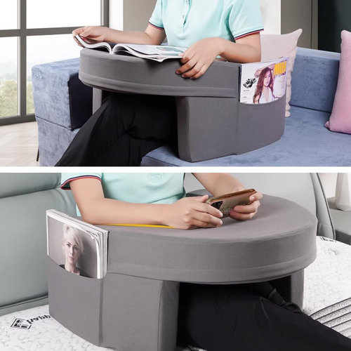 Cojín Lectura Notebook Almohada Reposa Brazos Cama
