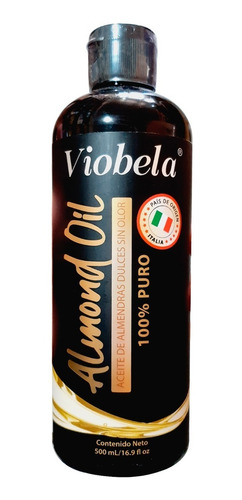 Viobela Almond Oil Aceite De Almendras Dulces Puro 500ml