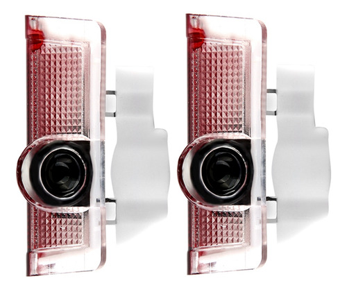 Proyector Led Door Courtesy Welcome, 2 Unidades, Un Par De P
