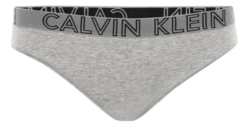 Pantie Gris De Algodón Bikini Para Mujer Calvin Klein