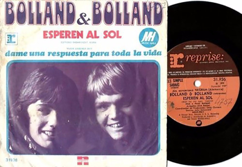 Bolland & Bolland Wait For The Sun Vinilo 45 Rock Holandes