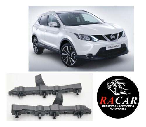 Ménsulas Parachoques Delantero Par Nissan Qashqai J11