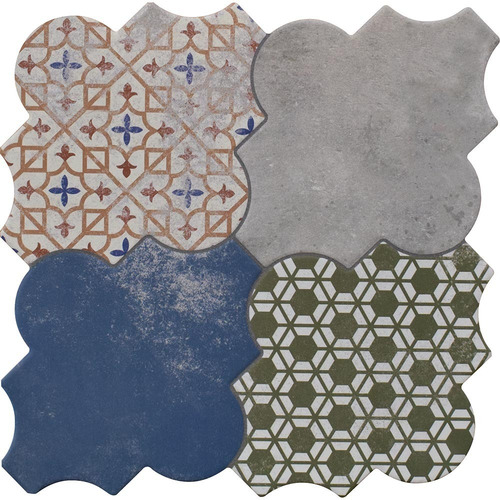 Porcelanato Riga Patchwork 45x45