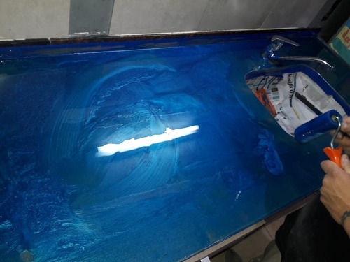 Tinta Pigmento Metálico Para Porcelanato Líquido 100 Cc