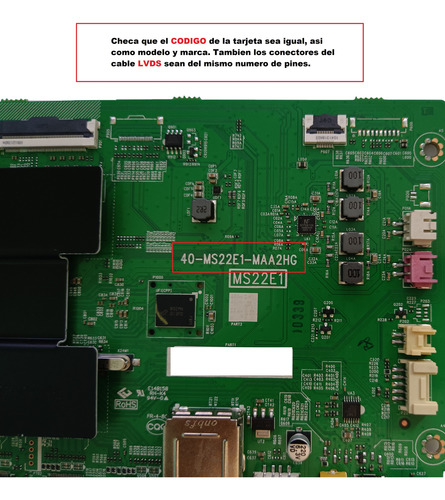 Jvc Si58ur, Main 40-ms22e1-maa2hg (Usado)