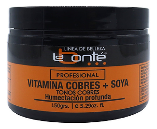 Vitamina Tratamiento Tonos Cobres + Soya 150g Labonte