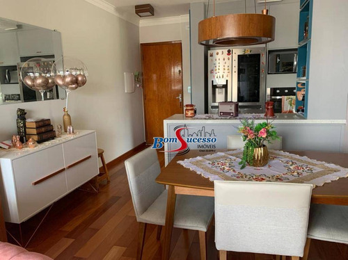 Imagem 4 de 14 de Apartamento Com 3 Dormitórios À Venda, 67 M² Por R$ 670.000,00 - Jardim Anália Franco - São Paulo/sp - Ap3102