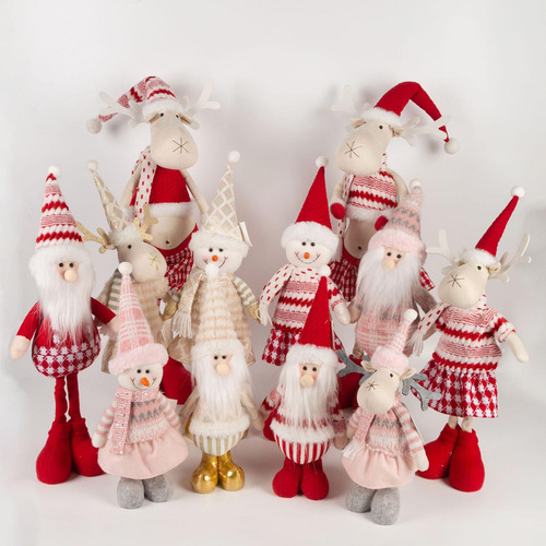 Muñeco De Peluche De Navidad Decoración Regalos Papa Noel