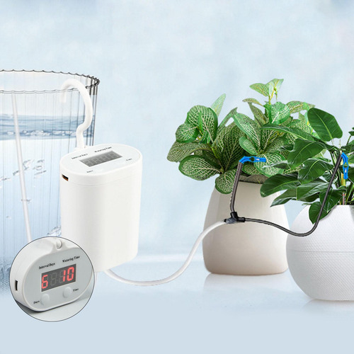 // Plantas Em Vasos De Rega Automática Kit De Bebedouro