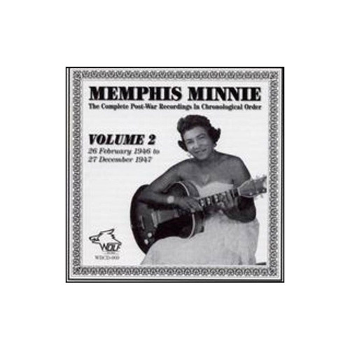 Minnie Memphis 1946-1947 Complete Recordings 2 Usa Import Cd