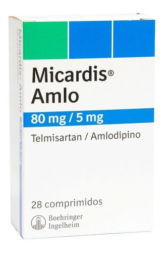 Micardis Amlo 80/5 Mg  28 Comprimidos