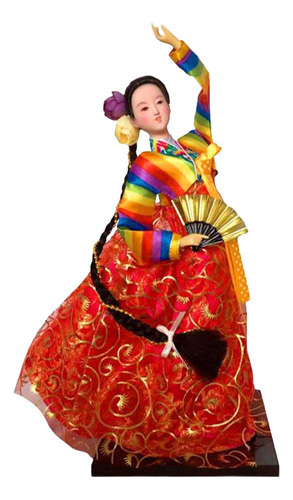 Muñeca Hanbok Coreana, Figura De Kimono De Estilo 27