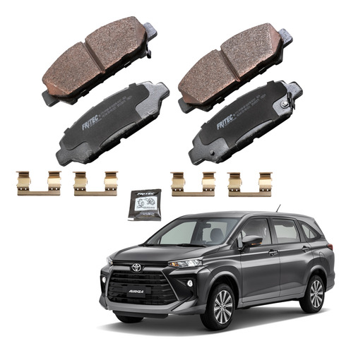 Balata De Disco Delantera Toyota Avanza 1.5 2022 2024