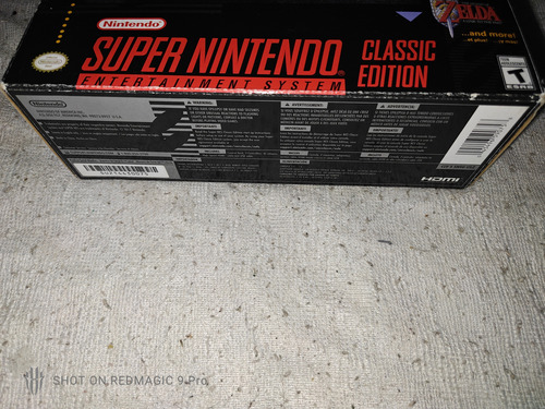 Super Nintendo Classic Edition Mini Gris (Usado)