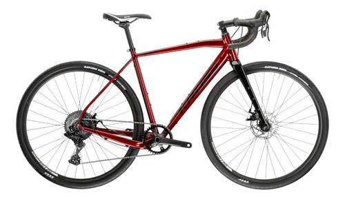Bicicleta Gravel Kross Esker 2.0 Color Rojo Tamaño Del Cuadro M