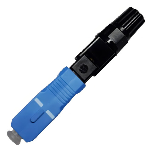 Kit C/ 20 Fast Conector Óptico De Campo Sc Upc Com Gabarito