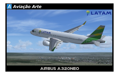 Pintura De Avião Fsx - Frota Latam Brasil Completa