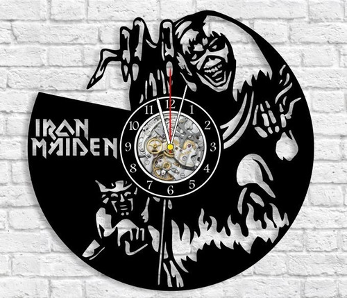 Reloj Corte Laser 0041 Iron Maiden 
