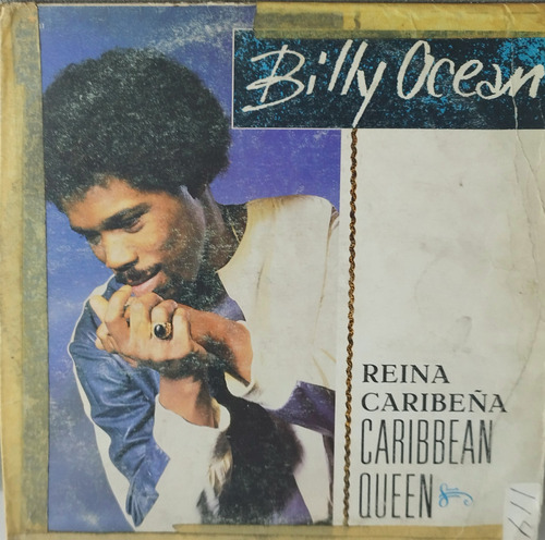 Vinyl Lp Acetato Billy Ocean Caribbean Queen
