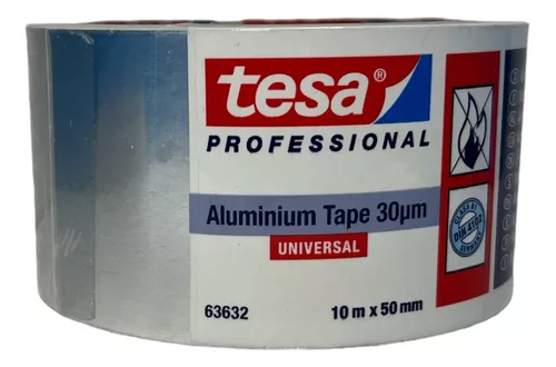 Cinta De Aluminio Autoadhesiva 50mm X 10mt -tesa Tape