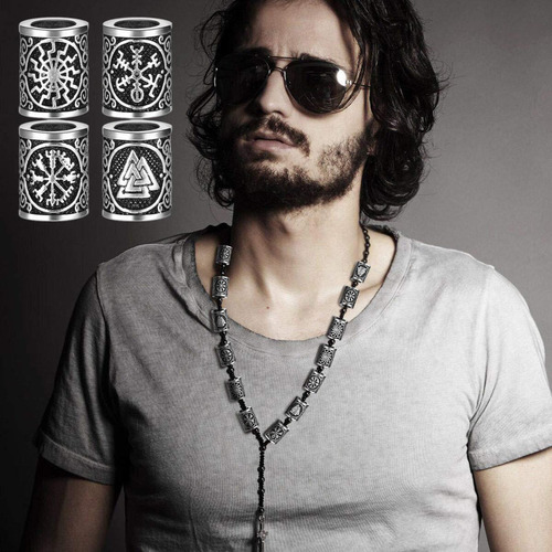 3 Grânulos De Cabelo Masculino Grânulos De Cabelo Estilo 5