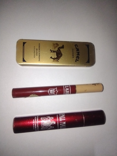 Lote 3 Encendedores Colección Camel Lark Palmall (Usado)