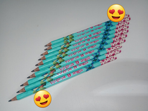 20 Lápis Lilo E Stitch