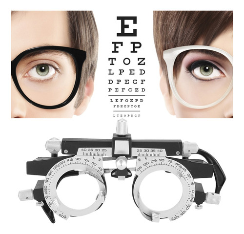Gafas Profesionales Con Montura De Lente De Prueba Óptica Aj