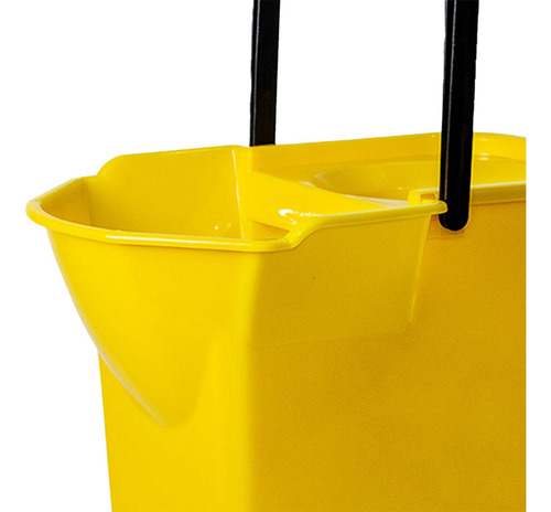 Cubo Para Fregar Con Asa, Fácil De Transportar, Con Colador