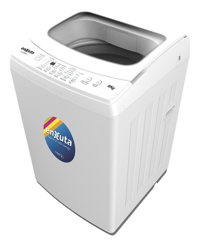 Lavarropas automático Enxuta LENX 9880 blanco 8kg 220 V