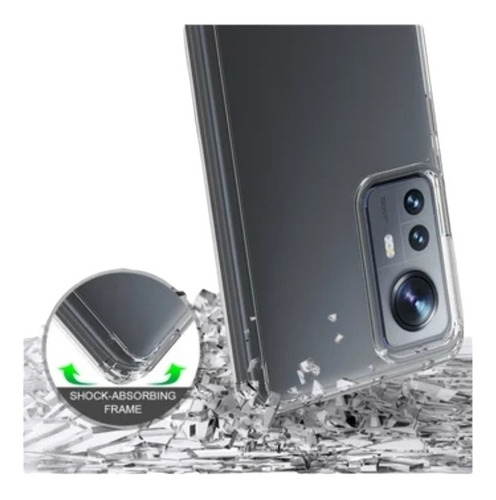 Funda Uso Rudo Acrigel Transparente Para Xiaomi 13 5g