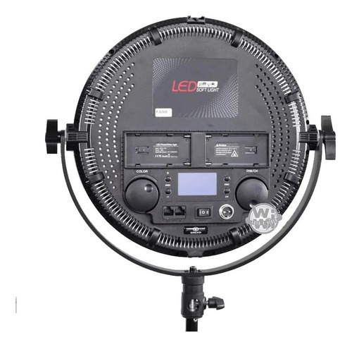 Iluminador De Led Softlight Greika R-s36b Luz Branco-quente/branco-frio