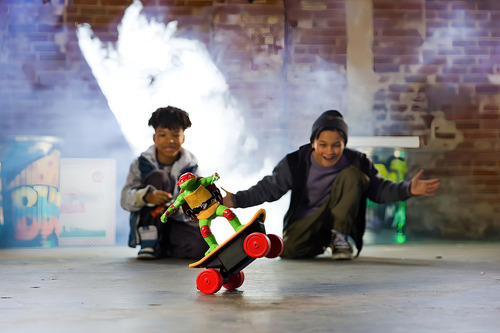 Tortugas ninja cowabunga skate radio Control Película