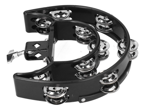Pandereta Con Soporte For Charles, Pandereta De Campana De