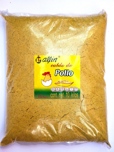 Consomé De Pollo Galfin Bolsa 10 Kilos