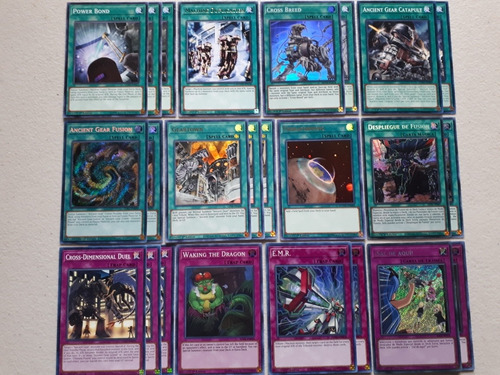 Yugioh Deck Ancient Gear Con Extra Deck Lds1 1st (Usado)