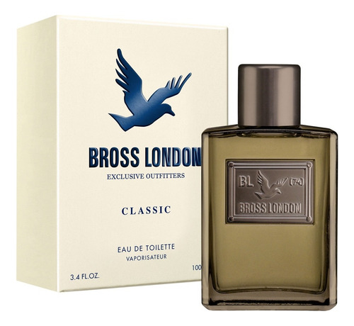 Bross London Classic Perfume Hombre Edt X 100 Ml