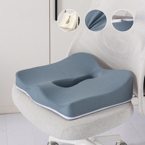 Cojín De Asiento Para Silla De Escritorio Con Cremallera