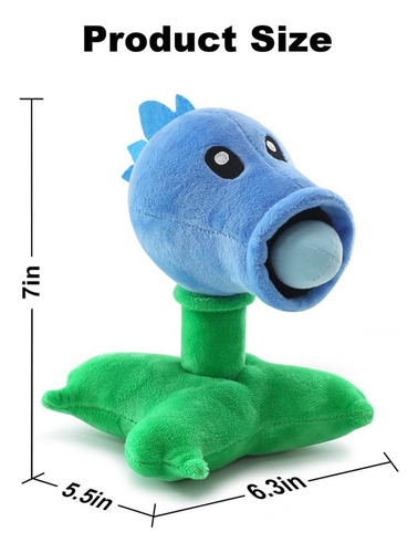 Wa Juego De Juguetes De Peluche Plants Vs Zombies De