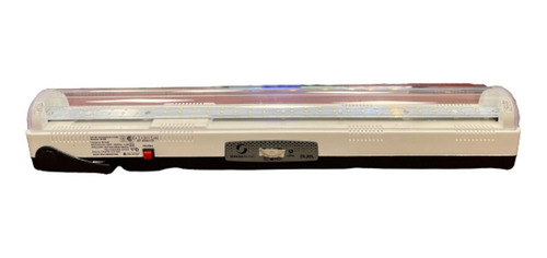 Imagen 3 de 5 de Luz de emergencia Gama Sonic DL20 L LED con batería recargable 220V blanca