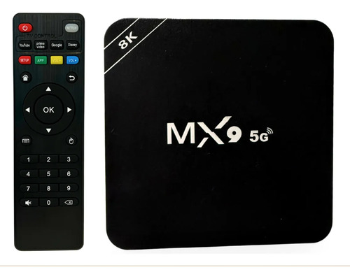 Tv Box 8k Android - Convertidor Smart 512gb Negro Estandar Negro Estándar