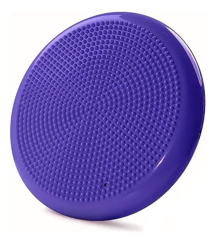 Cojín Autismo Sensorial Propioceptivo Yoga Balones +inflador Color Morado