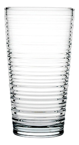 Vaso Vidrio Agua Tragos - Set X 12 Unid Pasabahce Color Blanco